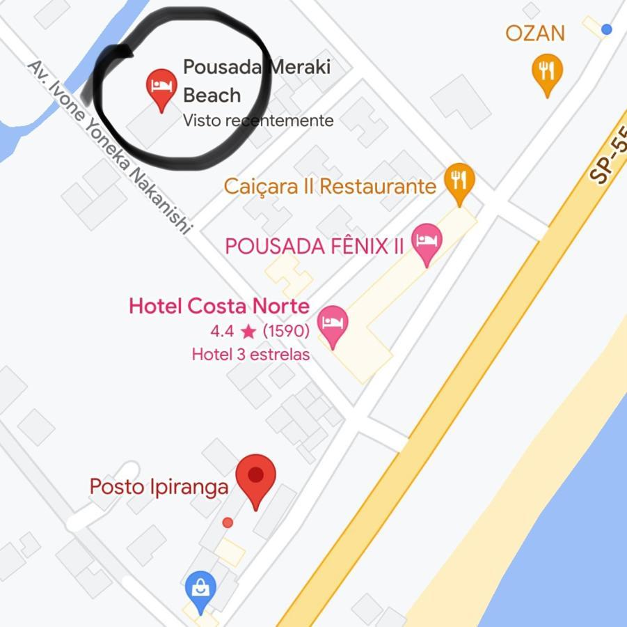 Pousada Meraki Beach Caraguatatuba Zewnętrze zdjęcie
